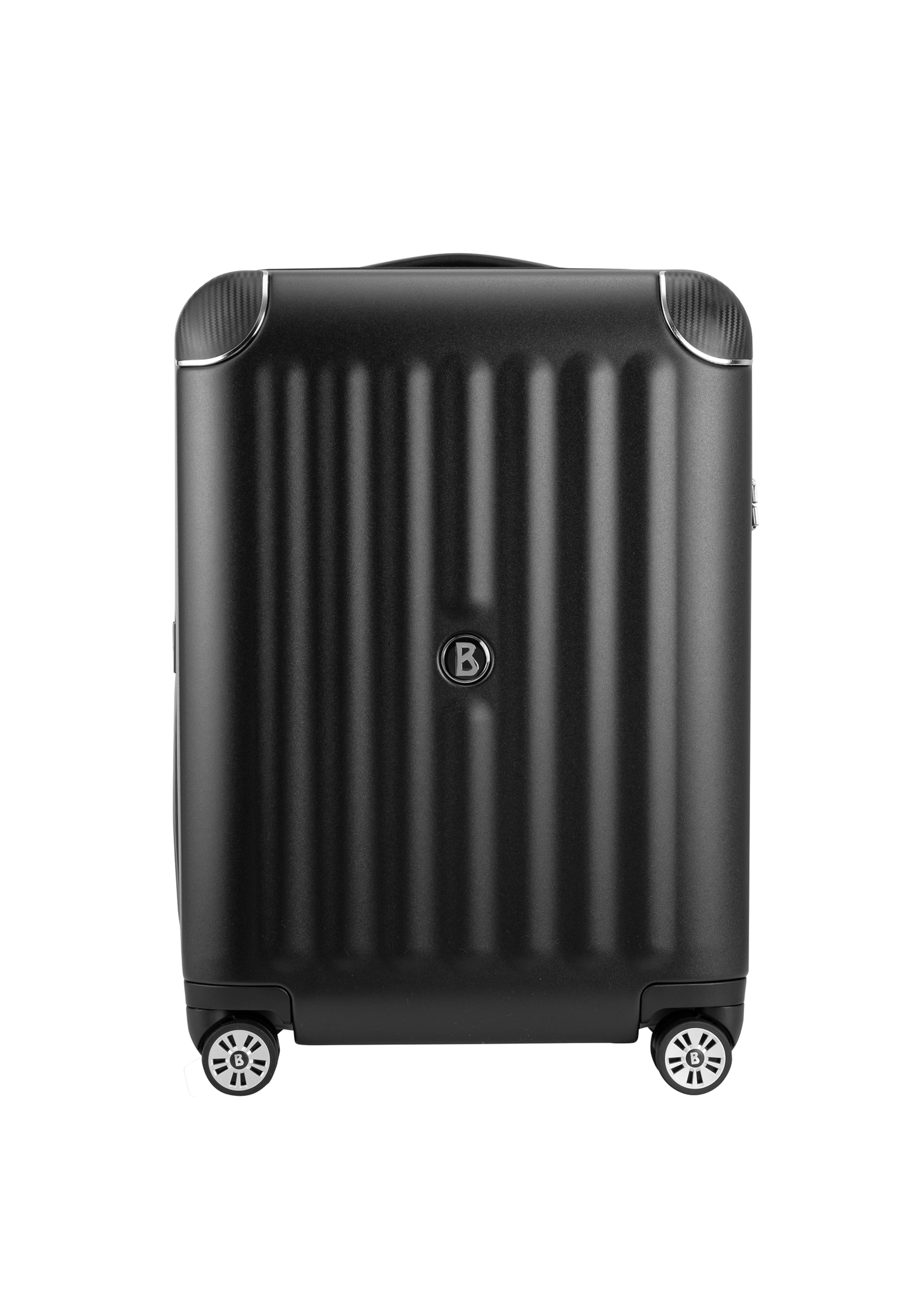 BOGNER Trolley 'Piz Deluxe' in Zwart: voorkant