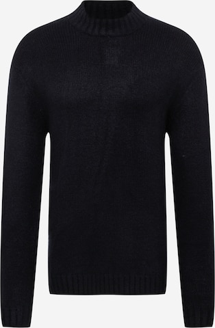 Redefined Rebel Sweater 'Dustin' in Black: front