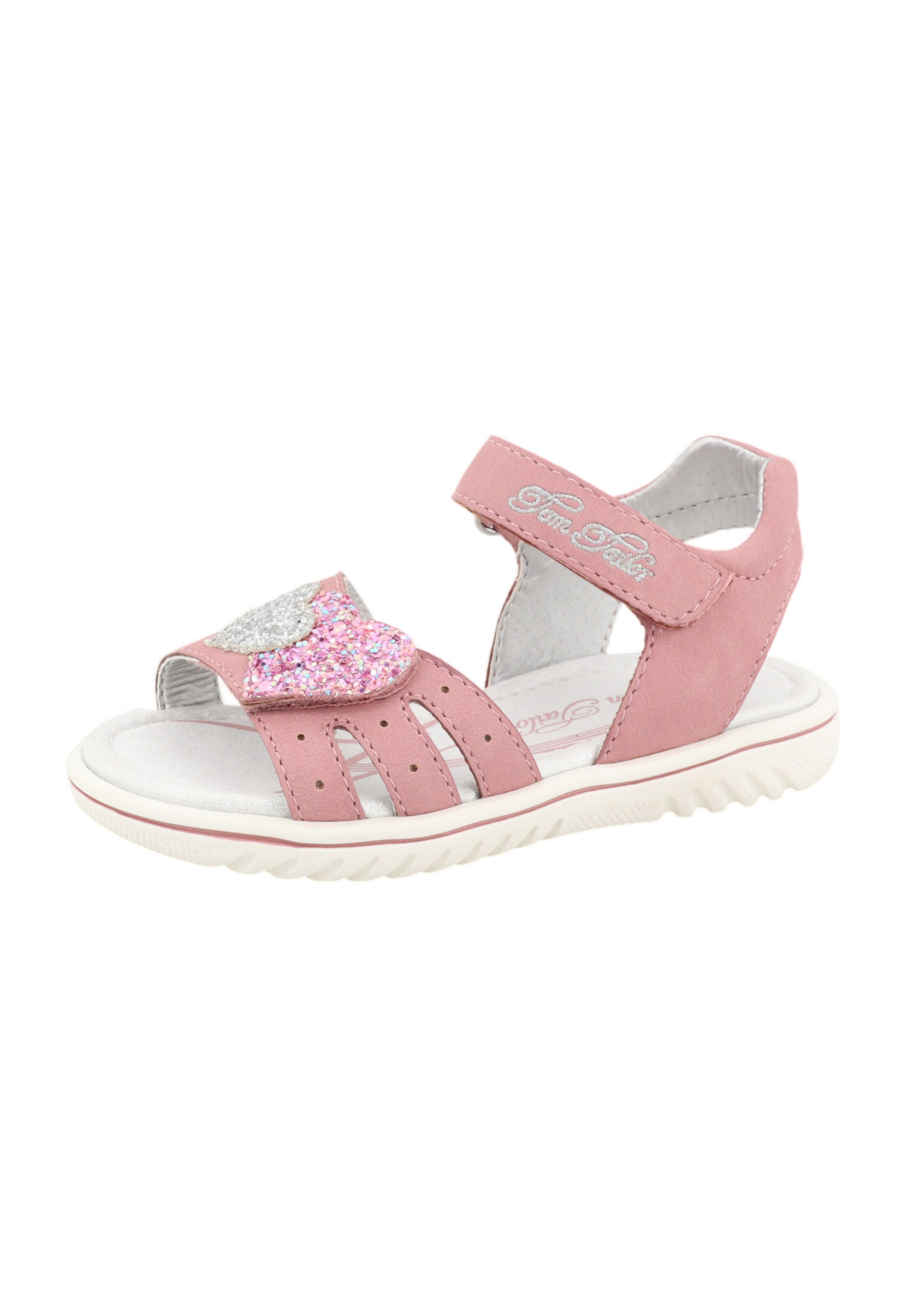 TOM TAILOR Sandale in Pink: Vorderseite