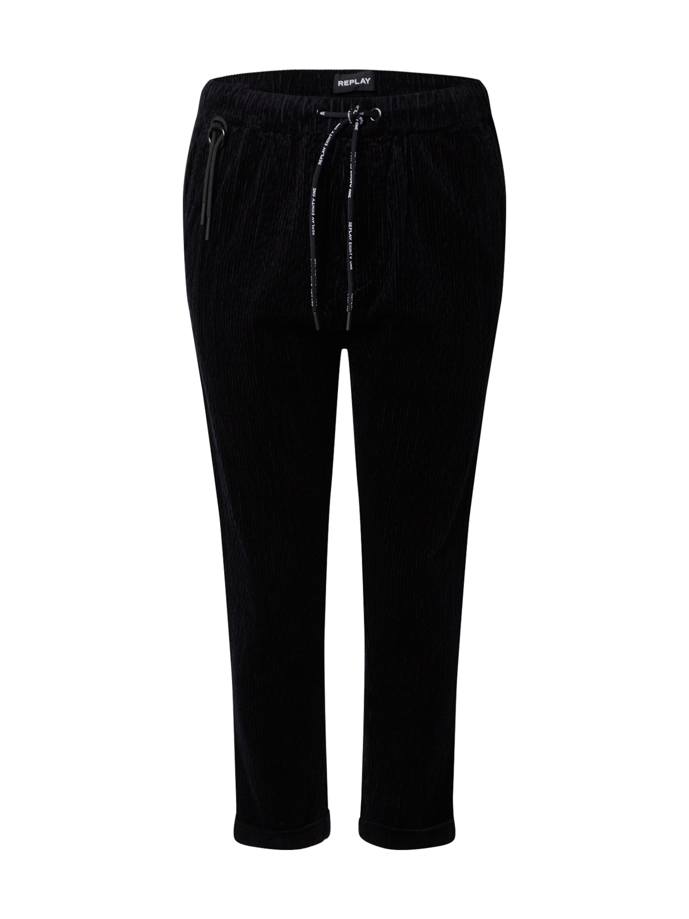 REPLAY - Regular Calças em azul: frente