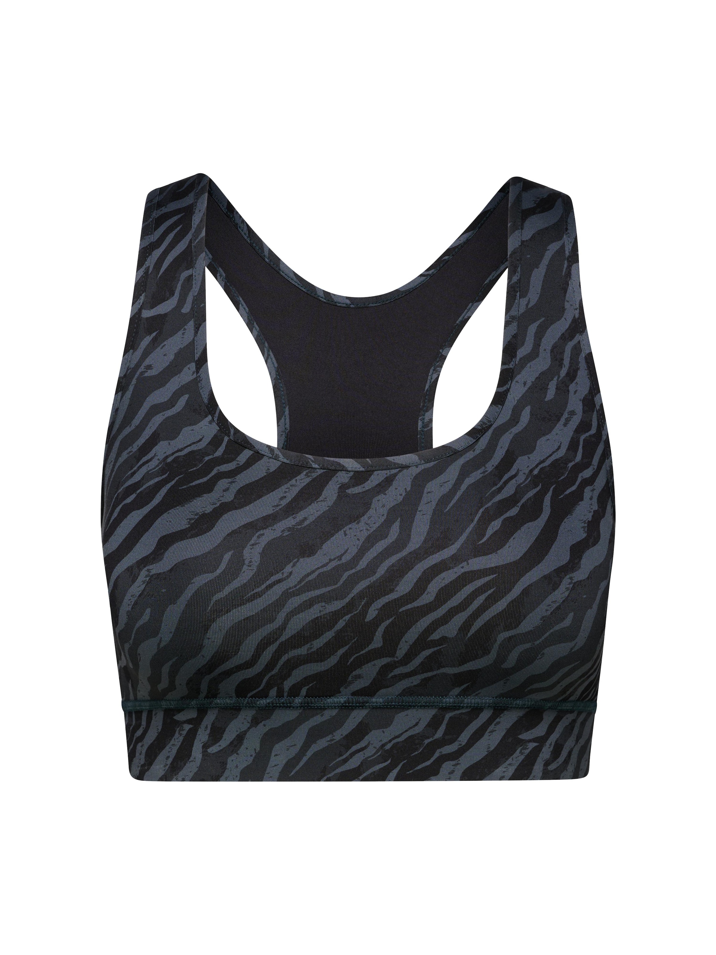 Bustino Reggiseno sportivo 'Racerback' di Hey Honey in blu: frontale