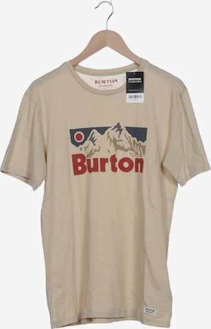 BURTON T-Shirt M in Beige: predná strana