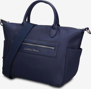 Borsa a mano 'Borsa a Mano Donna Lunara Elite Vegan Leather - Versatile e Sostenibile' di GianMarco Venturi in blu: frontale