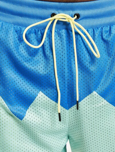 PUMA Pantalon de sport 'Scholarship' en azur / jaune pastel / menthe / noir, Vue avec produit