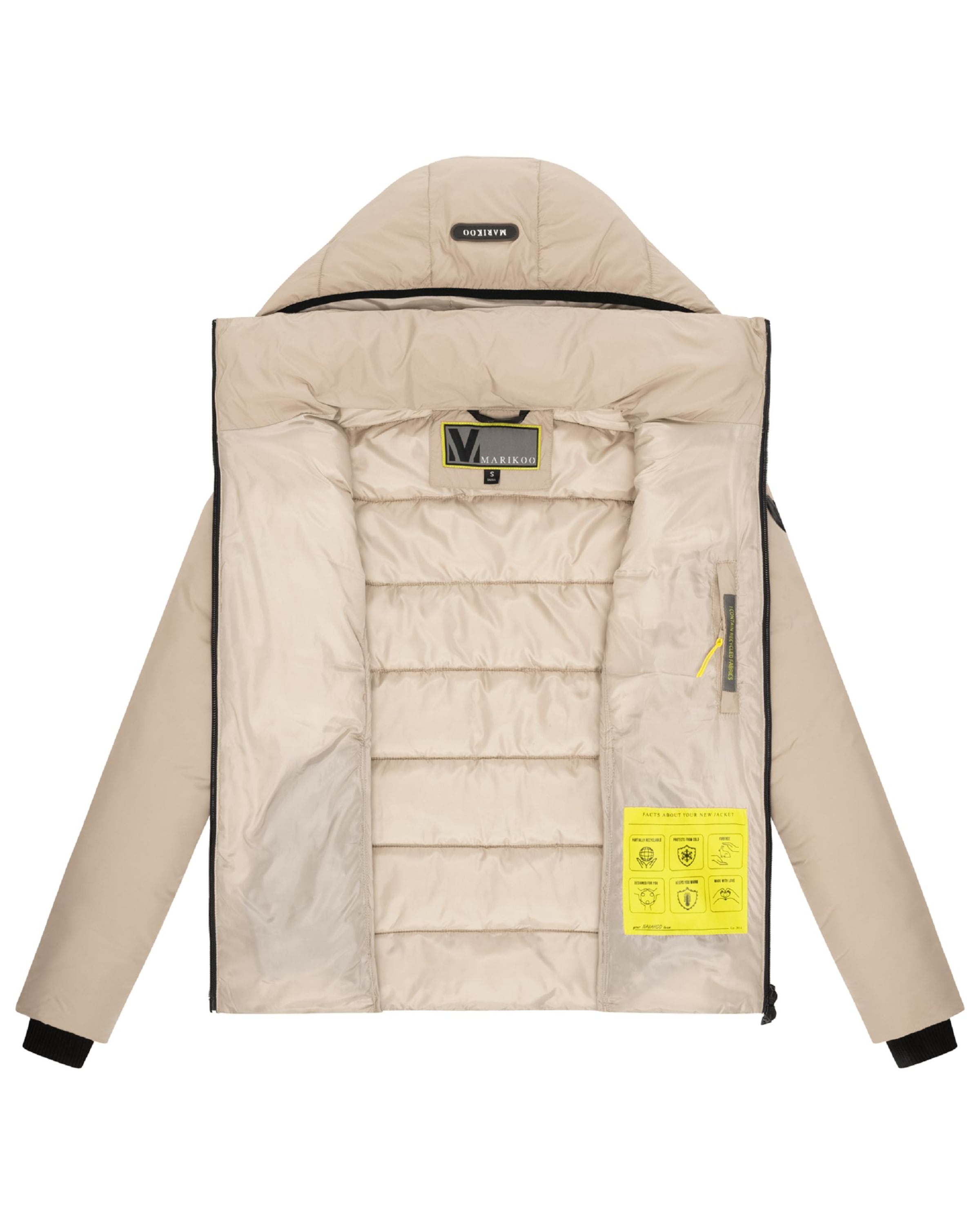 Giacca invernale 'Radaa 16' di MARIKOO in beige