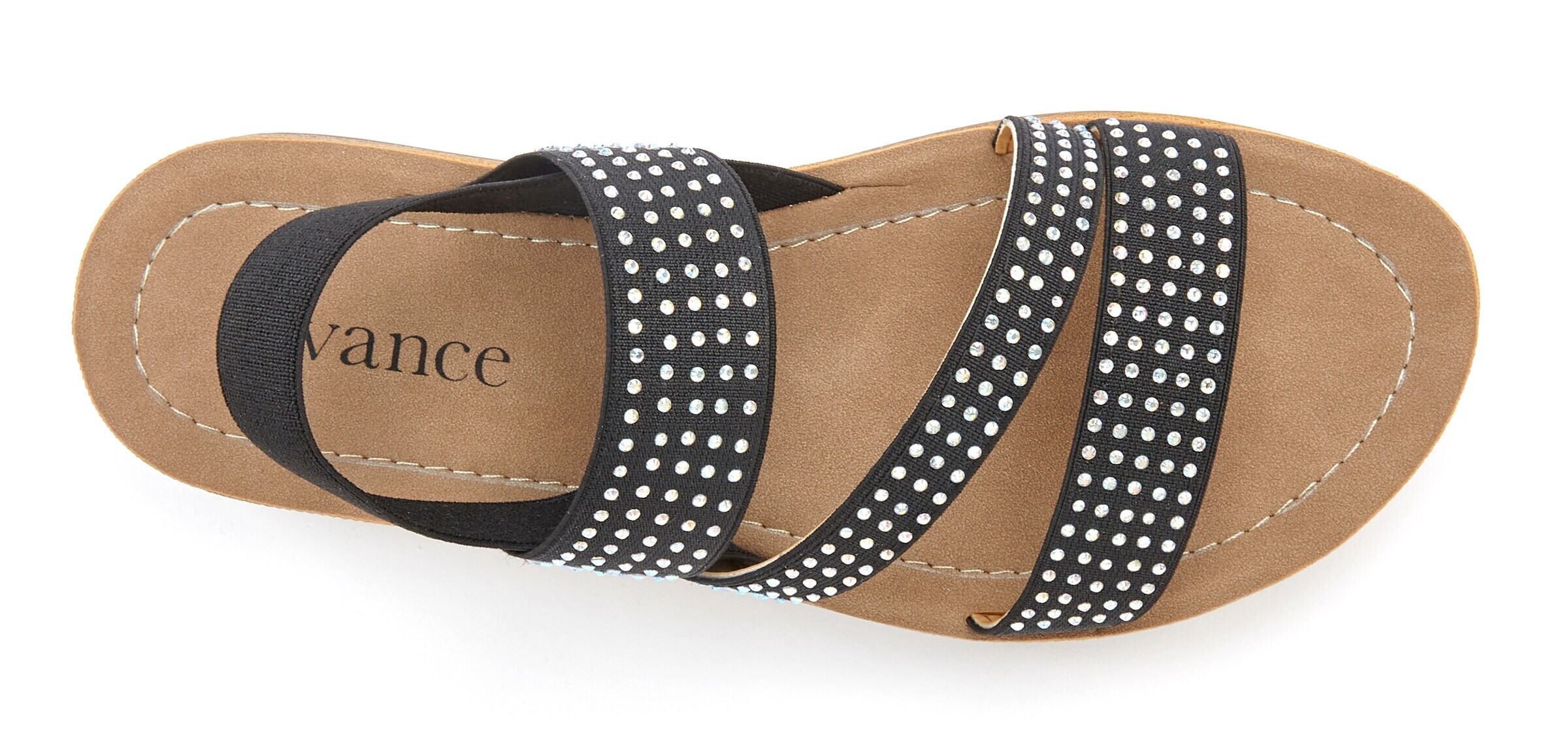 VIVANCE Sandale in Schwarz