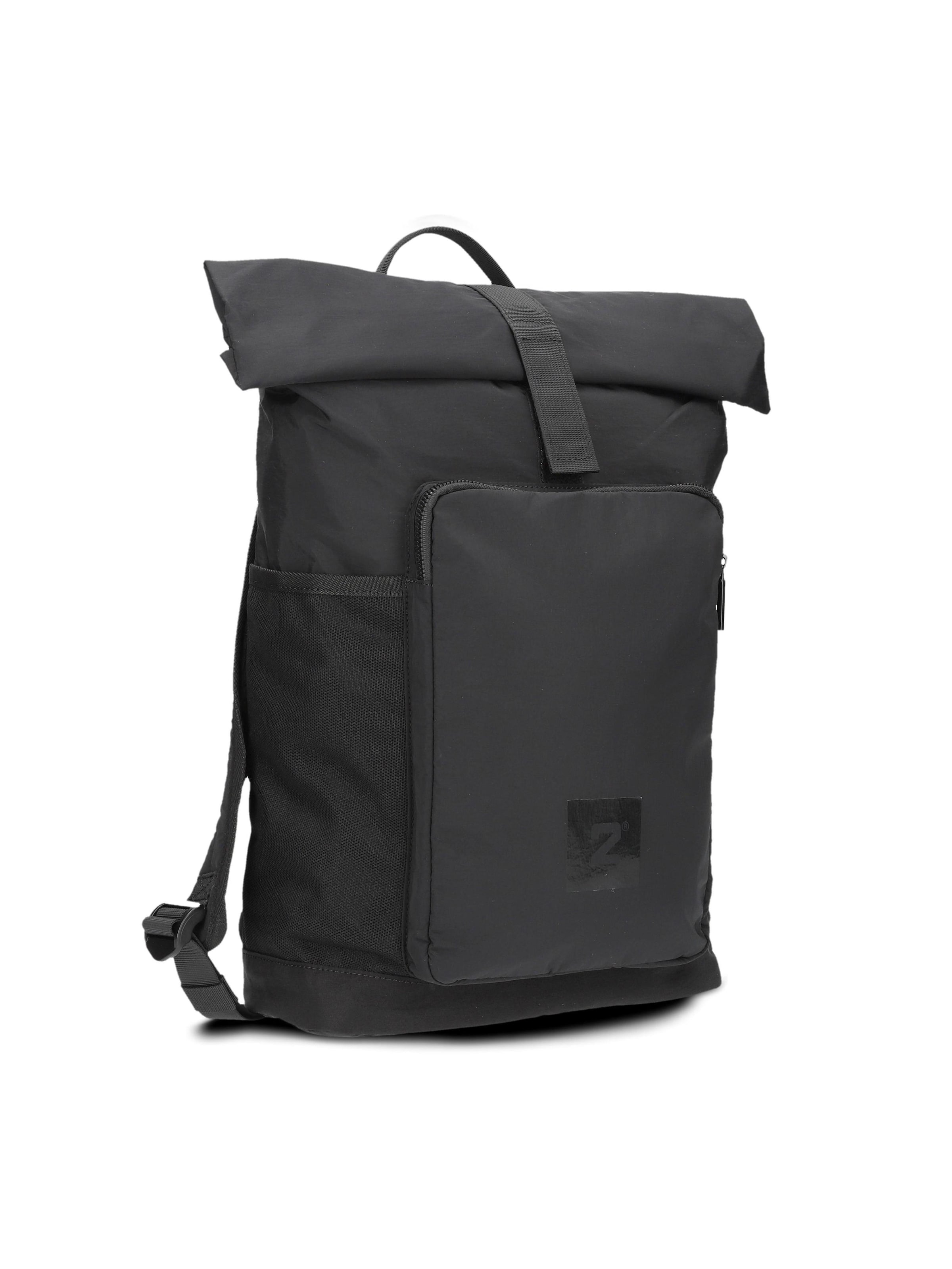 ZWEI Rucksack 'BONNY BOR180' in Schwarz: Vorderseite