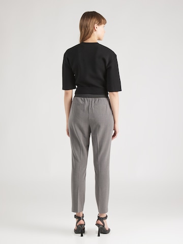 Warehouse Regular Trousers with creases 'Essential' in Grey