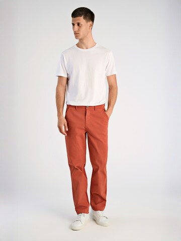 Baggy Pantalon chino Lindbergh en marron