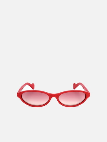 MONCLER - Gafas de sol 'Moncler ML0117 Shiny pink 58/17/135 Women Sunglasses' en rojo