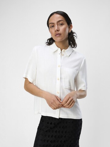 OBJECT Blouse in Wit: voorkant