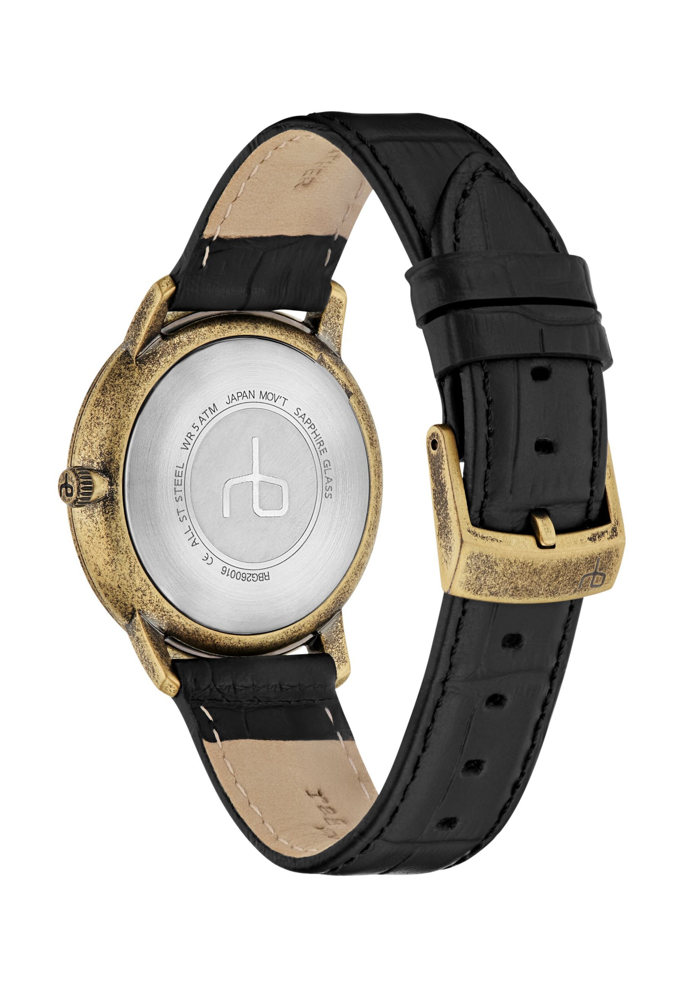 rag & bone Analog watch 'Manston' in Black