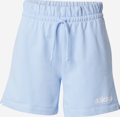 Sportinės kelnės 'Essentials' iš ADIDAS SPORTSWEAR, spalva – dangaus žydra / balta, Prekių apžvalga