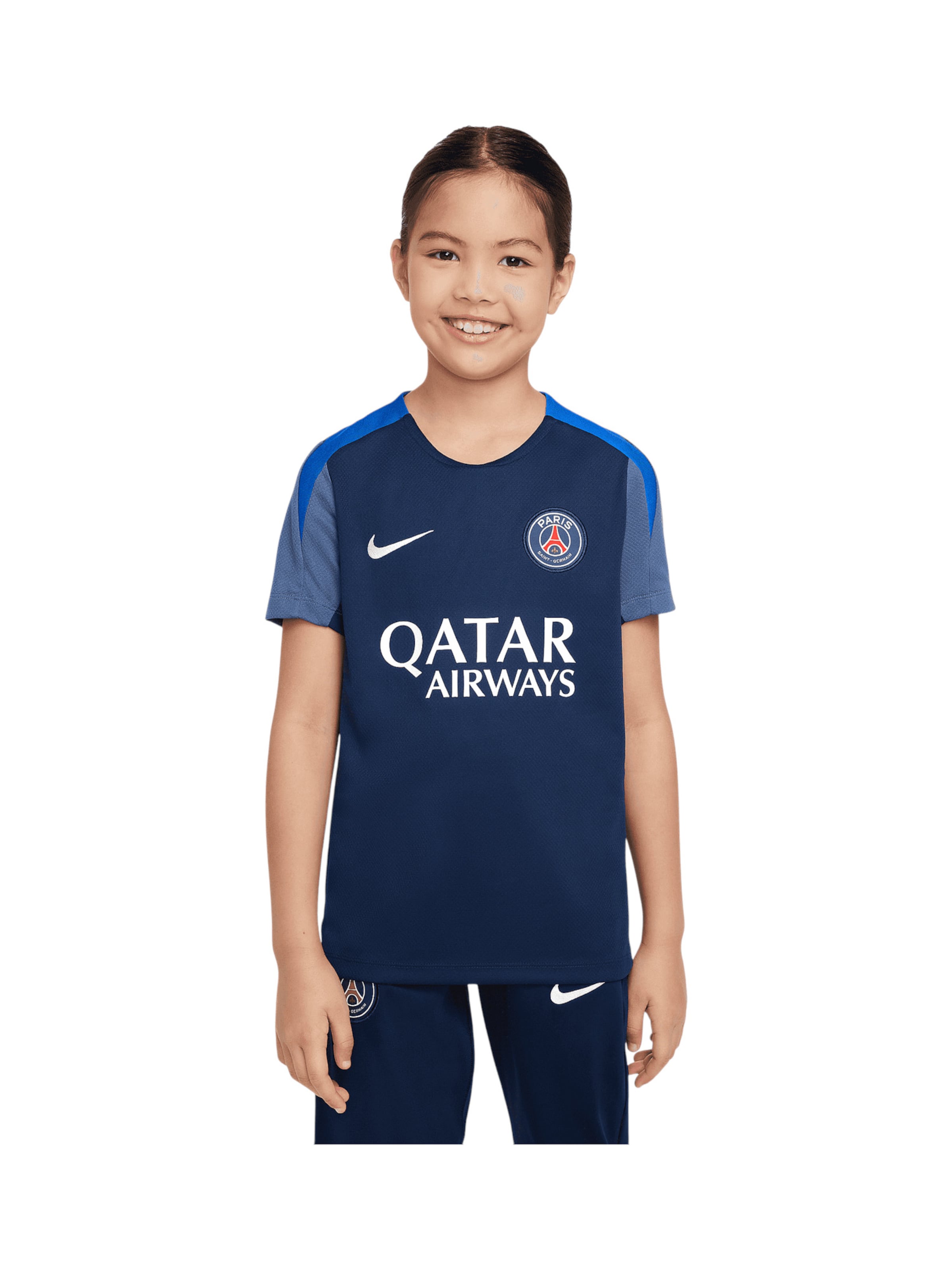 NIKE Funktionsshirt in Blau: Vorderseite
