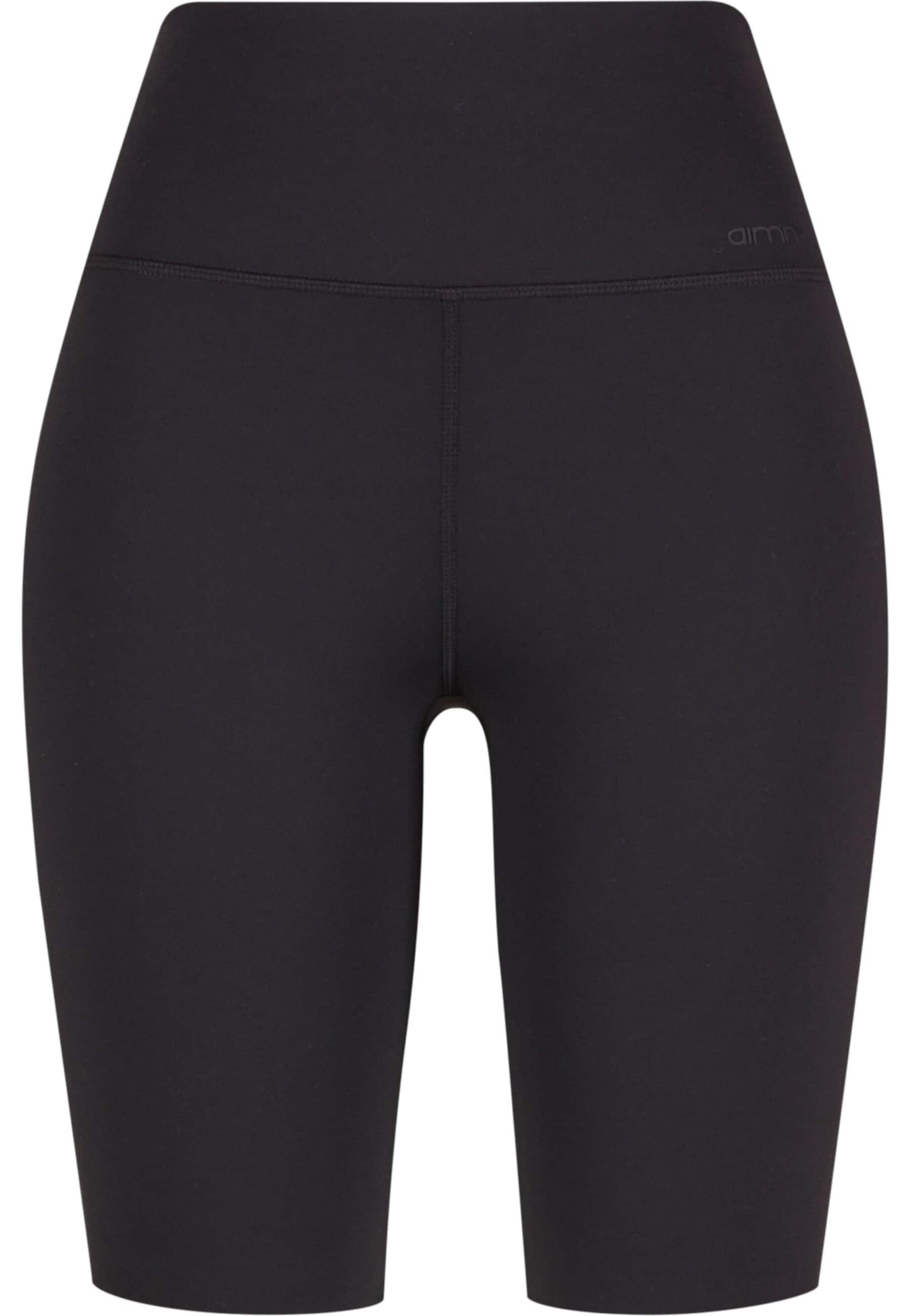 Aim'n - Skinny Pantalón deportivo 'Sense' en negro: frente