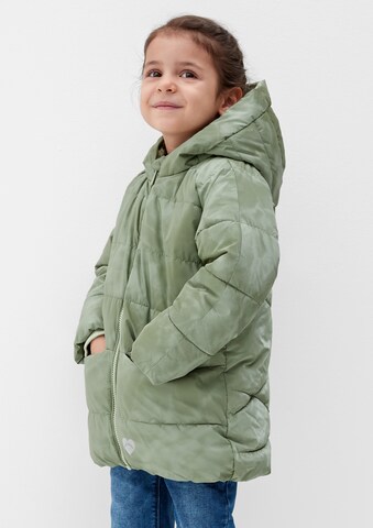 s.Oliver Coat in Green: front