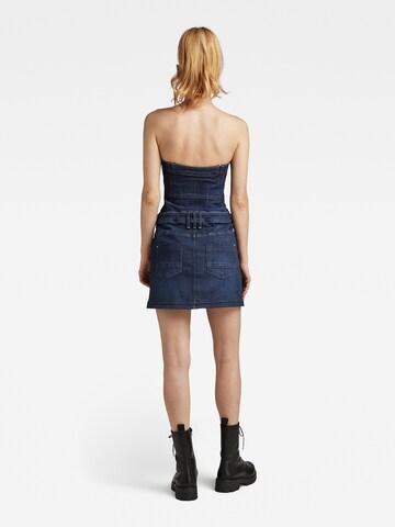 G-Star RAW - Vestido em azul