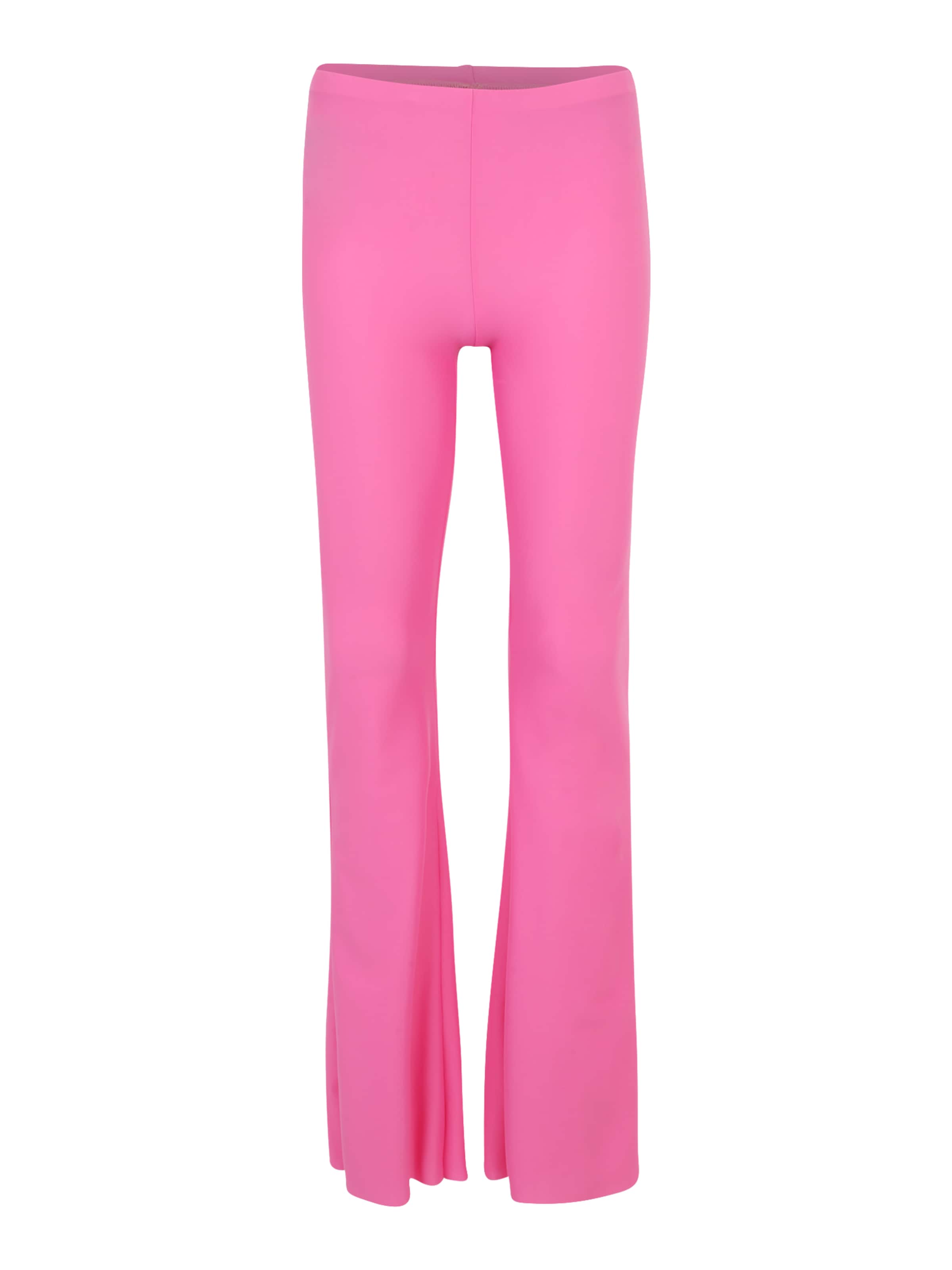 ABOUT YOU REBIRTH STUDIOS Flared Trousers 'LIVIA' in Pink: front