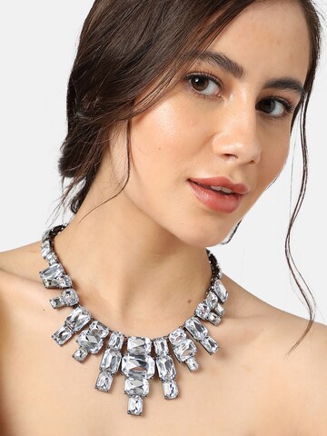 SOHI Necklace 'Phoebe' in Silver: front