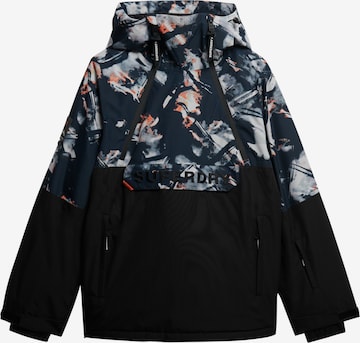 Veste outdoor Superdry & Co en noir : devant