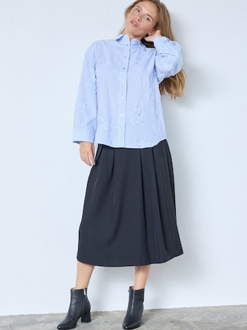 T-shirt ' XavierCC ' co'couture en bleu