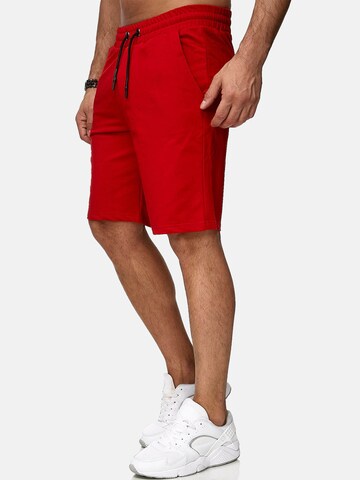 Reslad Regular Pants 'Shorts Basic Sweathose' in Red