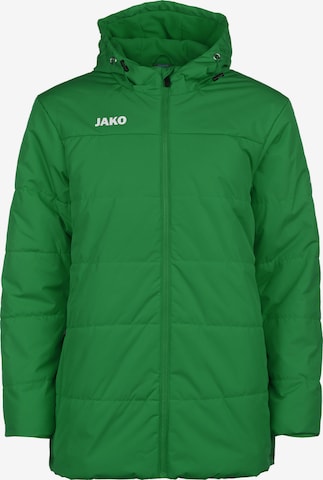 Veste de sport 'Team Coach' JAKO en vert : devant