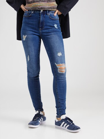 VERO MODA Skinny Jeans 'VMSophia' in Blue: front