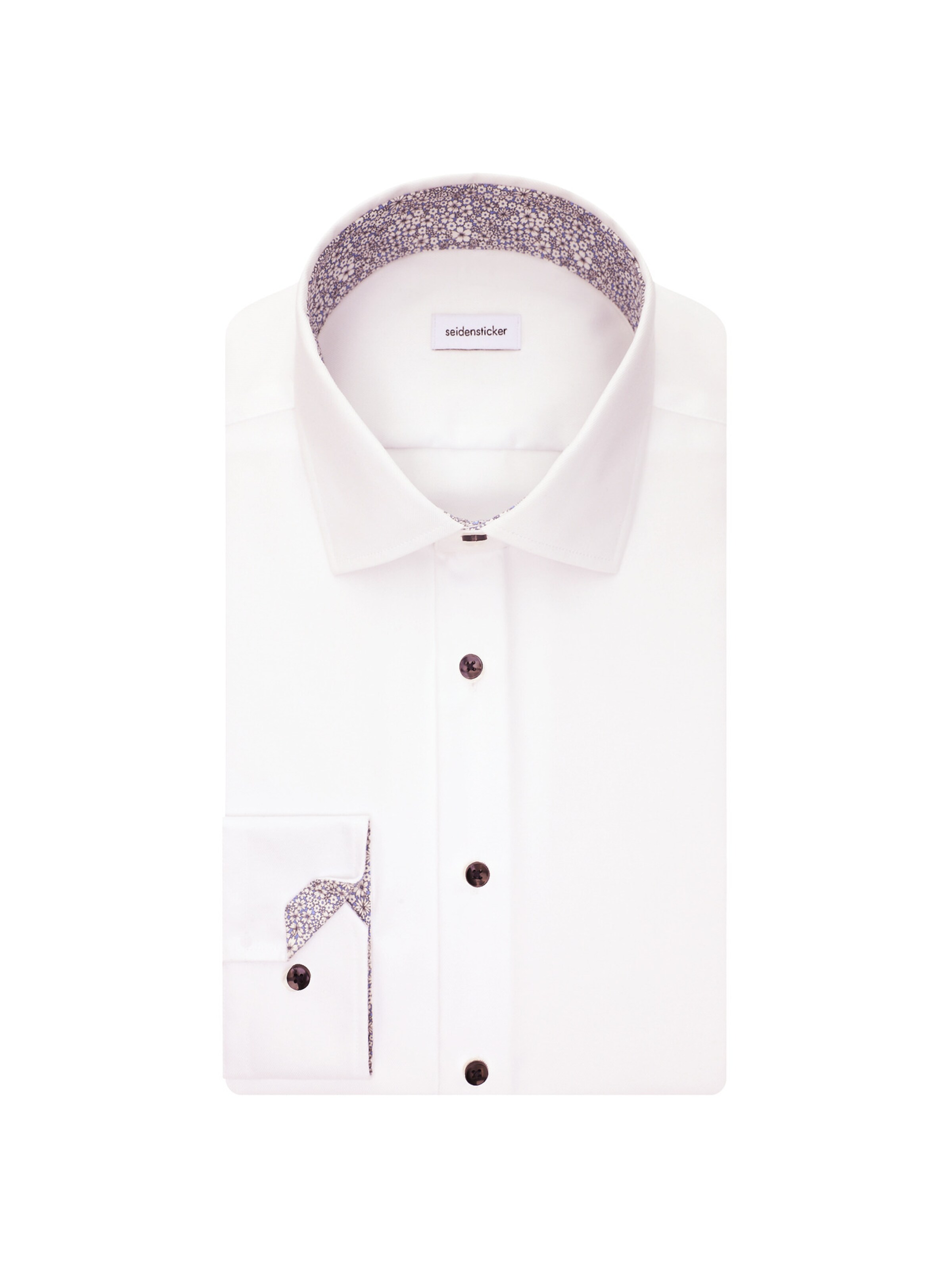 SEIDENSTICKER Regular fit Zakelijk overhemd in Wit