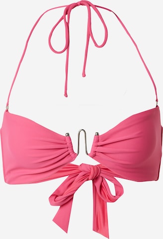 Top per bikini di LeGer by Lena Gercke in rosa: frontale