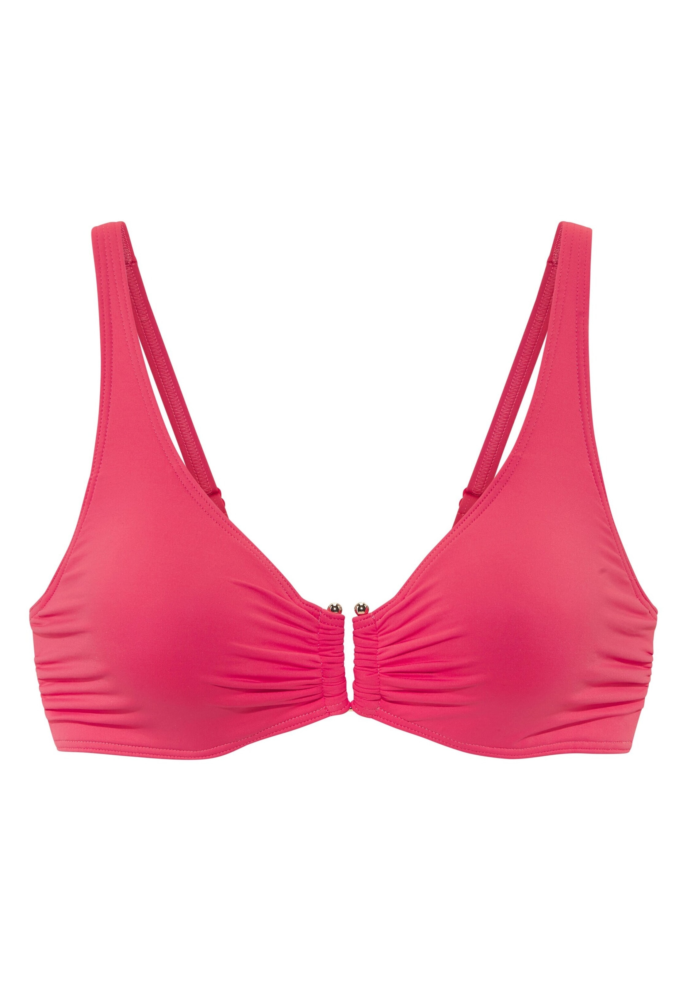 LASCANA Μπουστάκι Τοπ μπικίνι σε κόκκινο: μπροστά