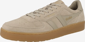 Baskets basses Gola en beige : devant
