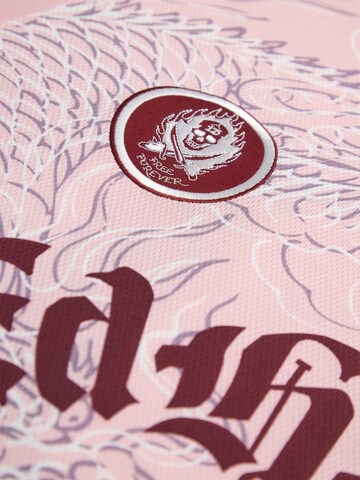Ed Hardy Paita 'Soaring Dragon Football' värissä vaaleanpunainen