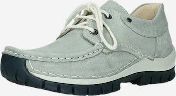 Wolky Lace-Up Shoes in Grey: front