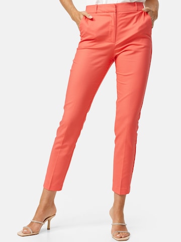 Orsay Slimfit Broek in Oranje: voorkant