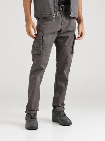 INDICODE JEANS Regular Broek 'Villiam' in Grijs: voorkant