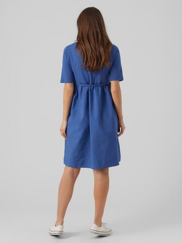 MAMALICIOUS Dress 'Carolina Lia' in Blue