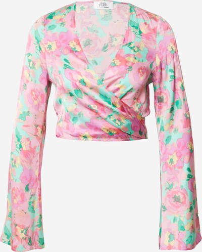 Katy Perry exclusive for ABOUT YOU Blouse 'Jolina' in Green / Light pink, Item view