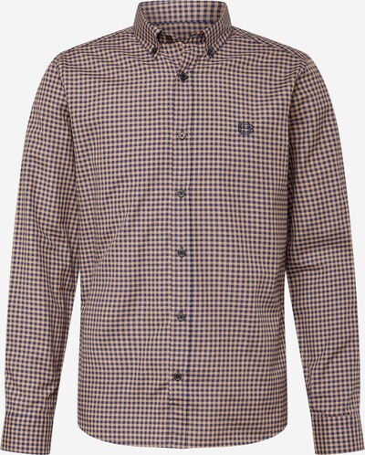 BURTON MENSWEAR LONDON Риза в бежово / нейви синьо, Преглед на продукта