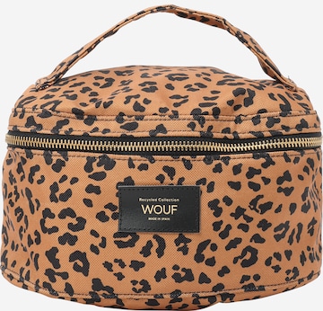 Trousses de toilette 'Vanity' Wouf en orange : devant