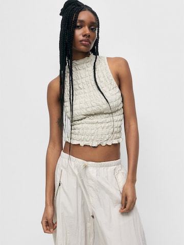 Haut Pull&Bear en beige