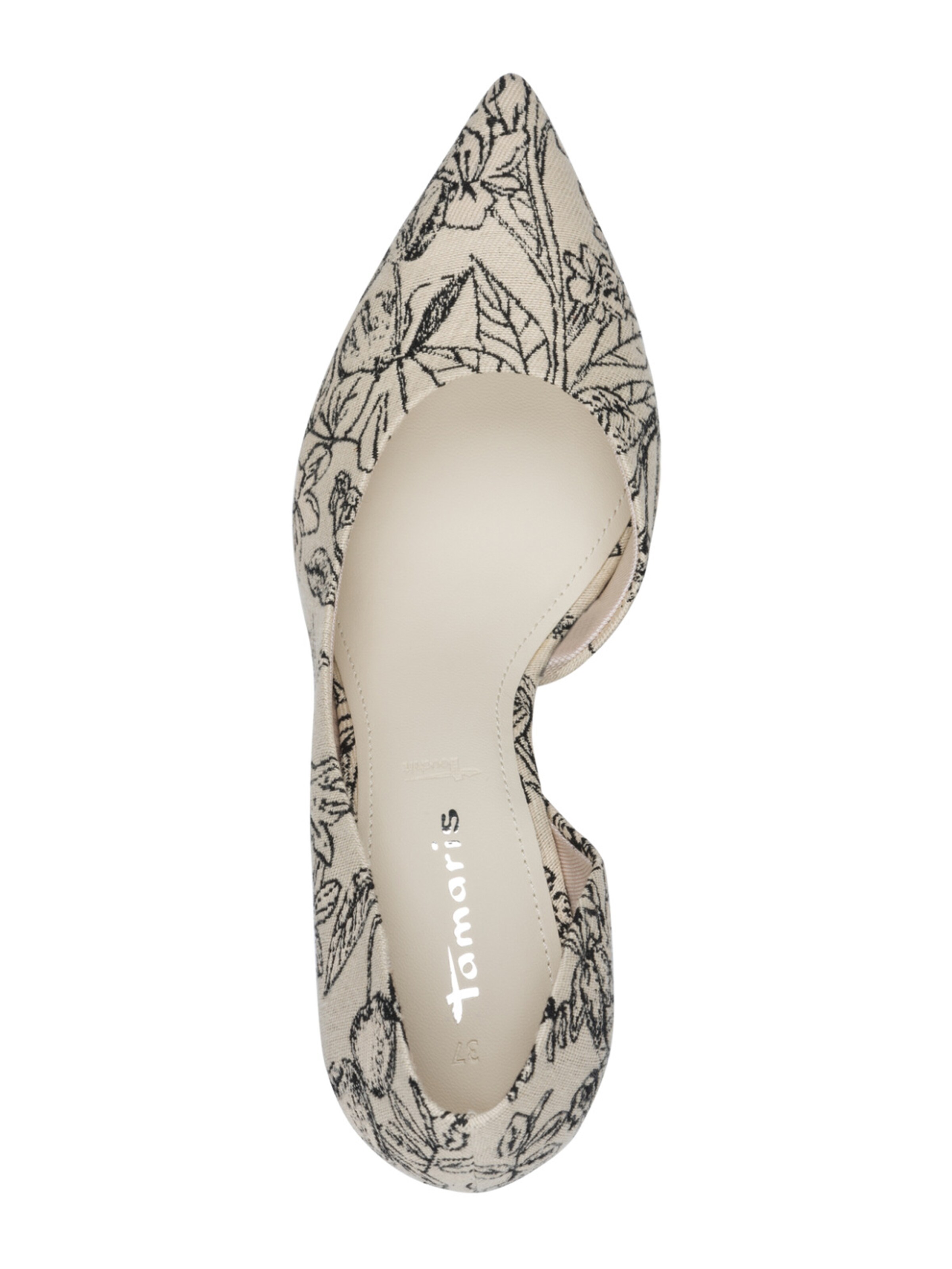 Tamaris - Zapatos con plataforma en beige