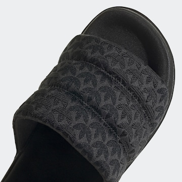 ADIDAS ORIGINALS - Zapatos abiertos 'Adilette Essential' en negro