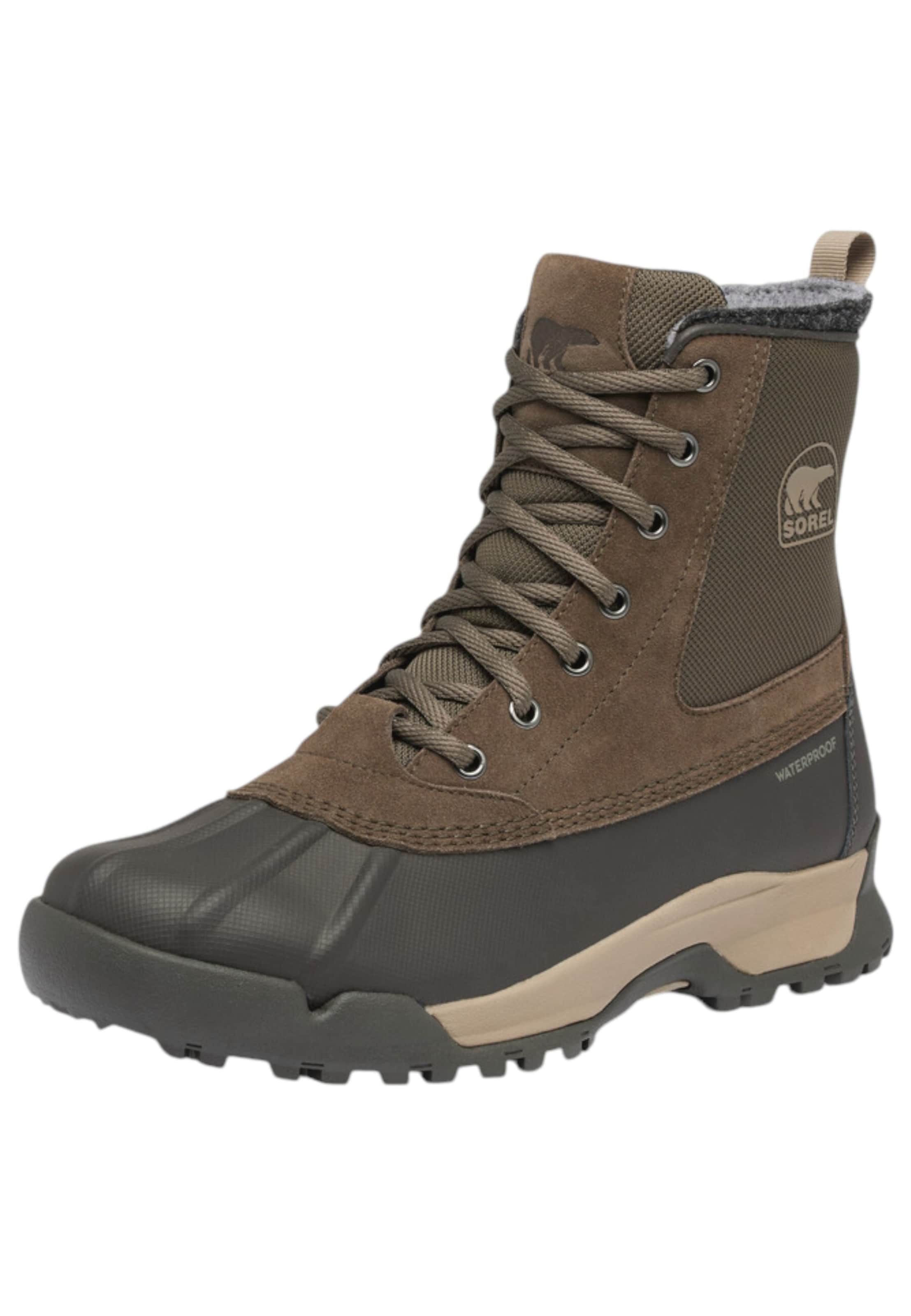 SOREL - Botas 'Buxton Lite' em castanho: frente