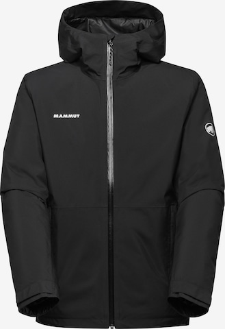 MAMMUT Outdoor jacket in Black: front
