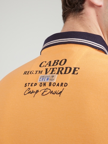 CAMP DAVID Poloshirt in Orange