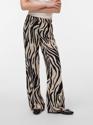 Vero Moda Girl Wide leg Broek 'VMMymilo' in Grijs: voorkant
