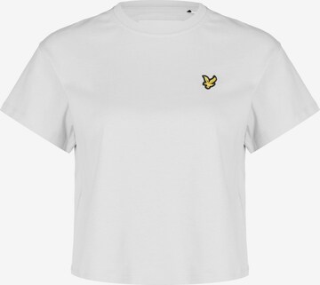 Lyle & Scott T-Shirt in Weiß: predná strana