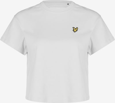 Lyle & Scott T-Krekls, krāsa - dzeltens / melns / balts, Preces skats