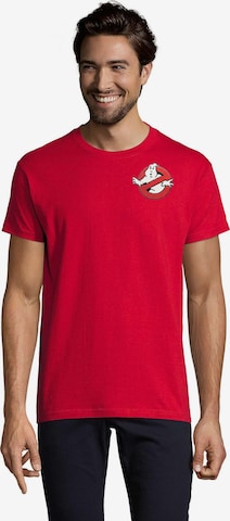 Blondie & Brownie Shirt 'GhostbustersPatch' in Rot: Vorderseite